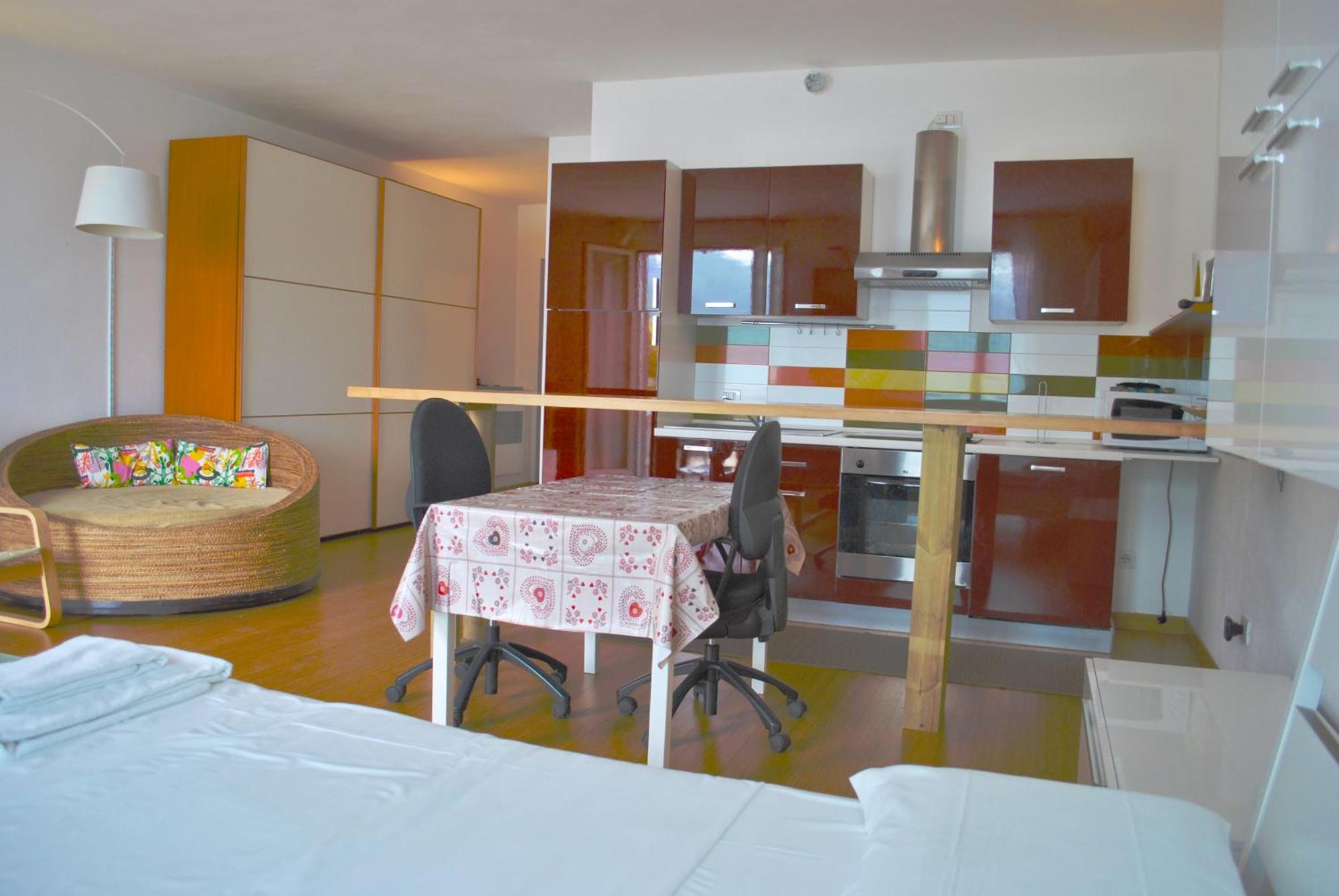 Studio Apartment Open Space With Terrace Argegno Extérieur photo